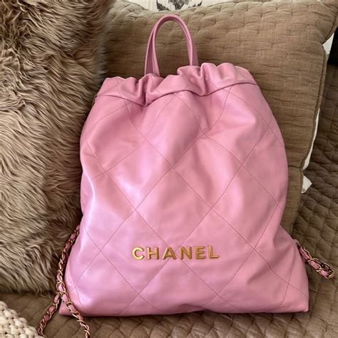 chanel 22 pink|chanel 22k backpack.